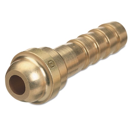 Western Enterprises 0.37 in. 24 Brass Barbed Hose Nipple 312-19